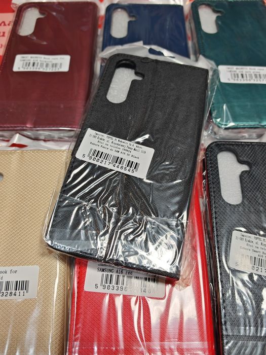 Samsung Galaxy A16 , S24FE калъф тип тефтер със силиконово легло