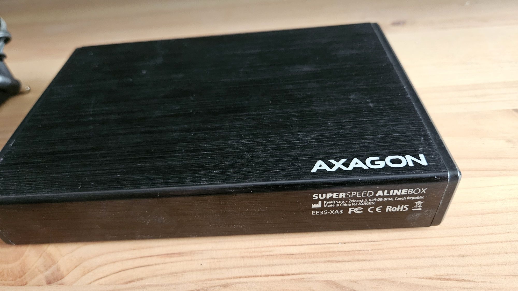 Rack extern Axagon EE35-XA3, USB 3.0, 3.5 inch SATA HDD, Aluminiu