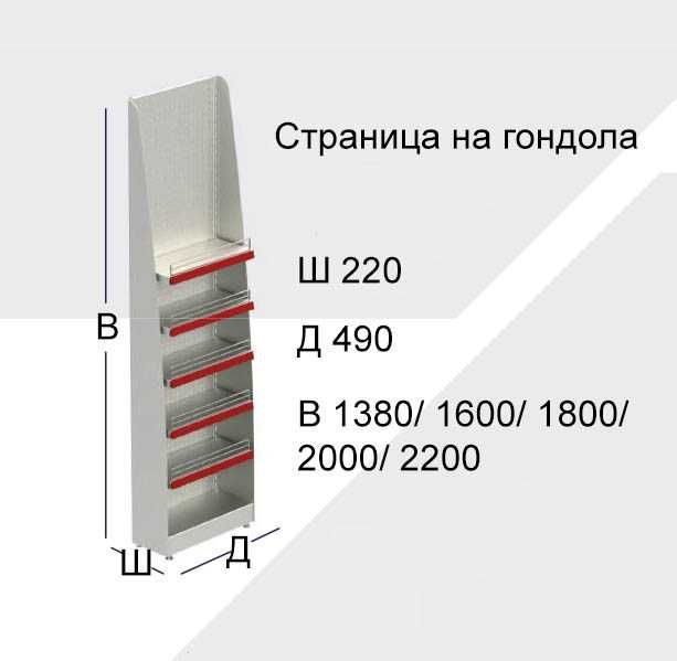 Метални нови стелажи крайстенни и ъглови