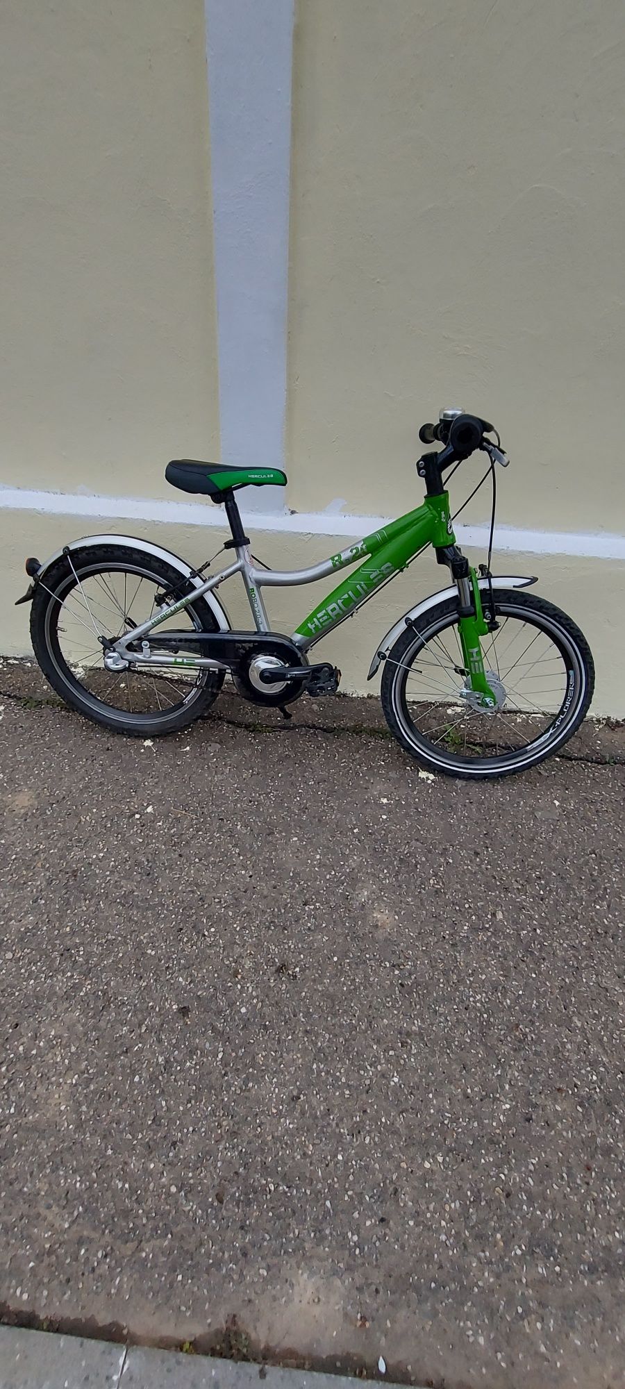 Bicicletă de copii HERCULES cadru din aluminiu pe 20 inchi