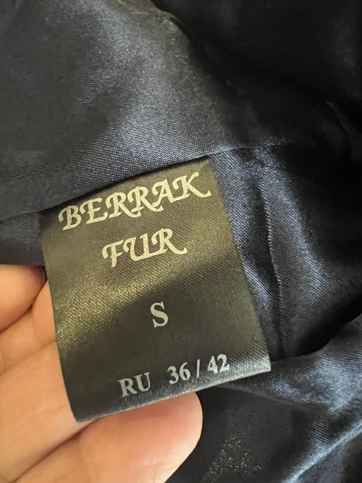 палто от естествен косъм и кожа