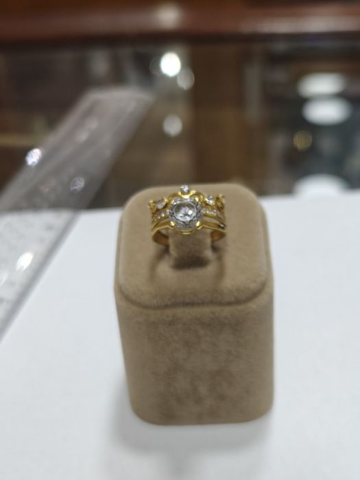 Inel logodna aur 21k 4.59gr (r)