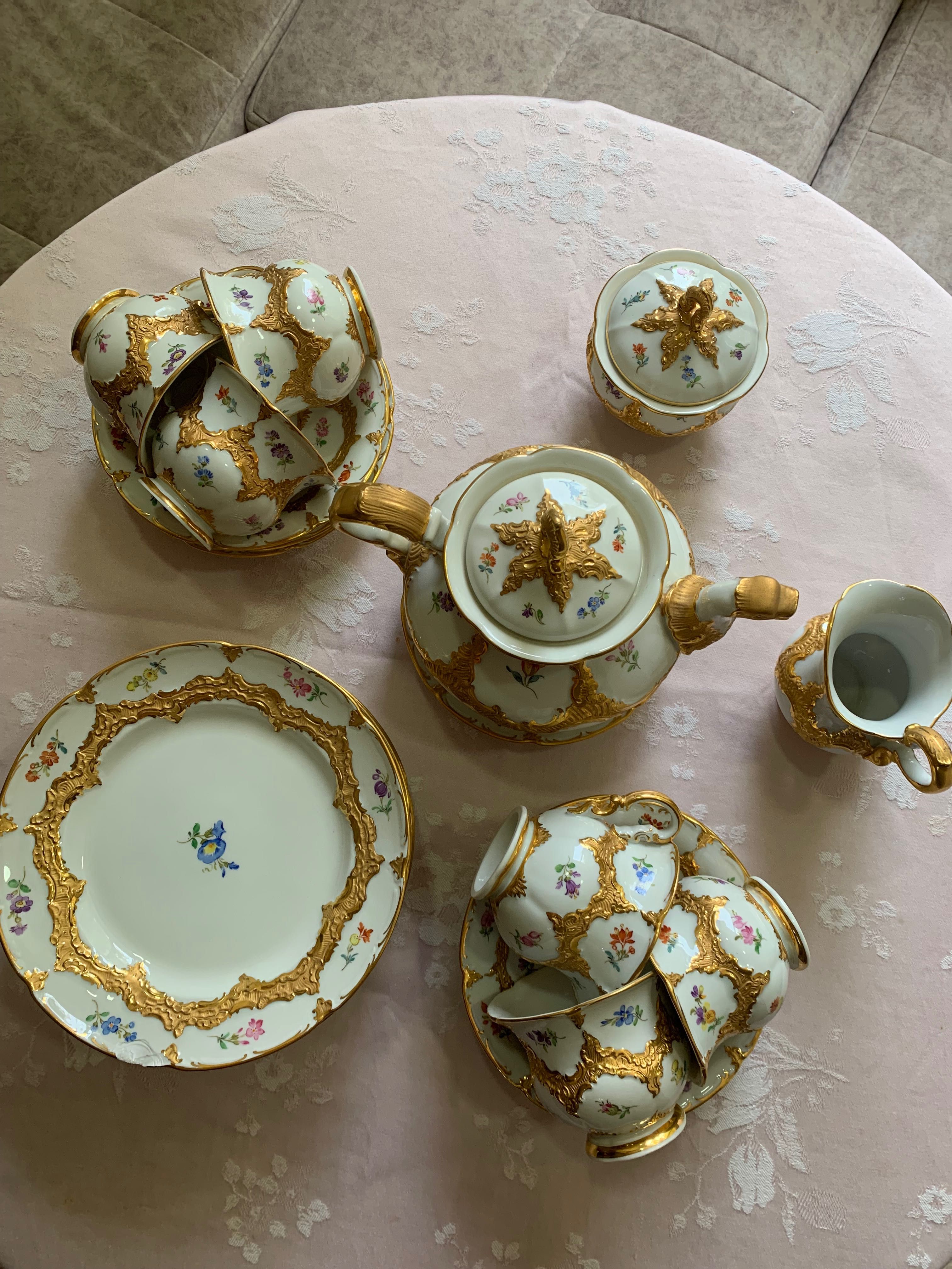 Антиквариат посуда Meissen GDR