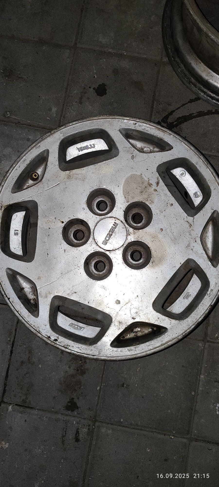 Легкосплавные диски r15 5*114,3