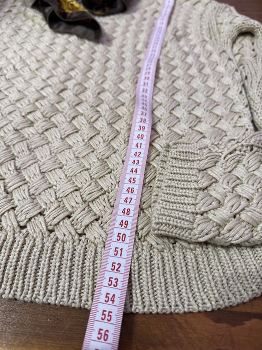 Дамски пуловер размер М подарък фишу