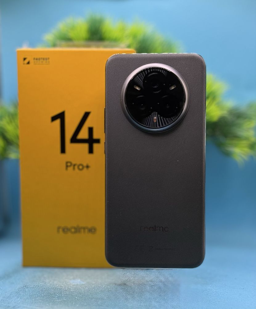 ГАРАНЦИОНЕН!!! Realme 14 Pro+, 12GB RAM, 512GB, 5G, Suede Grey