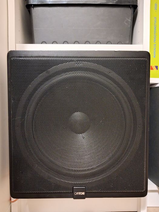 Subwoofer pasiv Canton Plus C - 30 Cm - bobina dubla 2x100W (Germania)