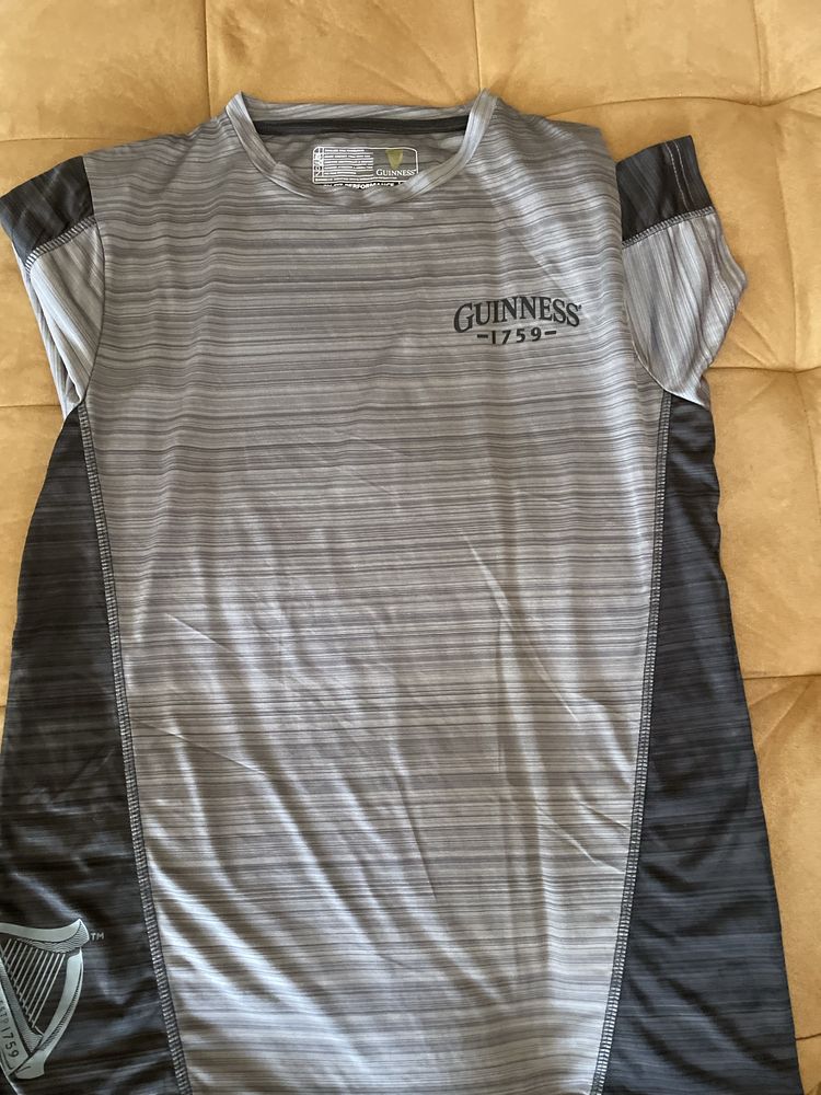тениска Guinness, сива, спортна, мъжка, бързосъхнеща
