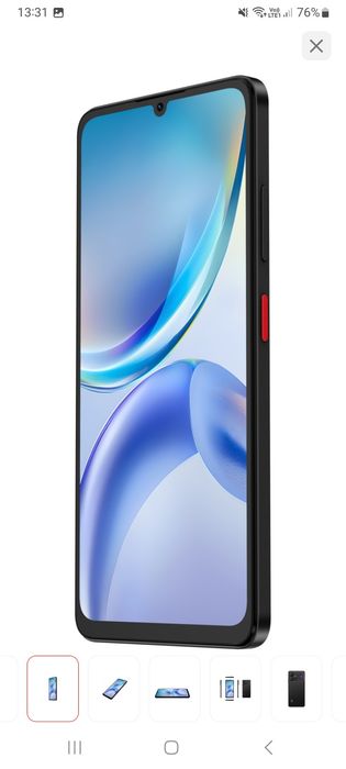 Смартфон Zte черный. АЗ6