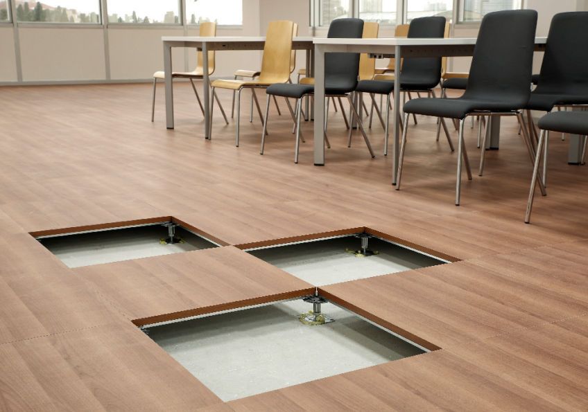 Монтаж фальшпола и кавролана с гарантией качества