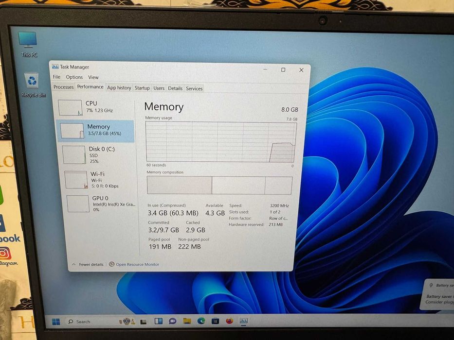 Hope Amanet P10/Laptop Lenovo, ThinkBook 15 Gen2, i5-1135G7,8GB RAM