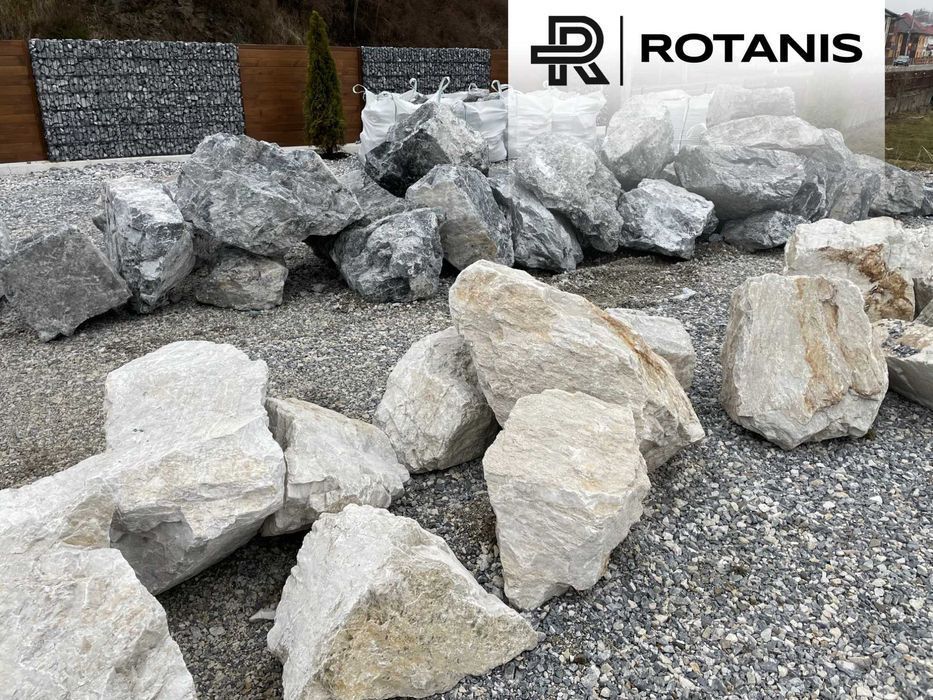 Piatra gabariti mini-gabariti bolovani pentru grădina si gabioane
