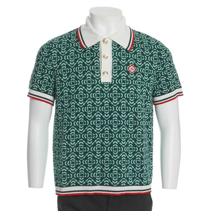 Поло тениска на тенис бранда - Casablanca Polo shirt, XL размер,  НОВО