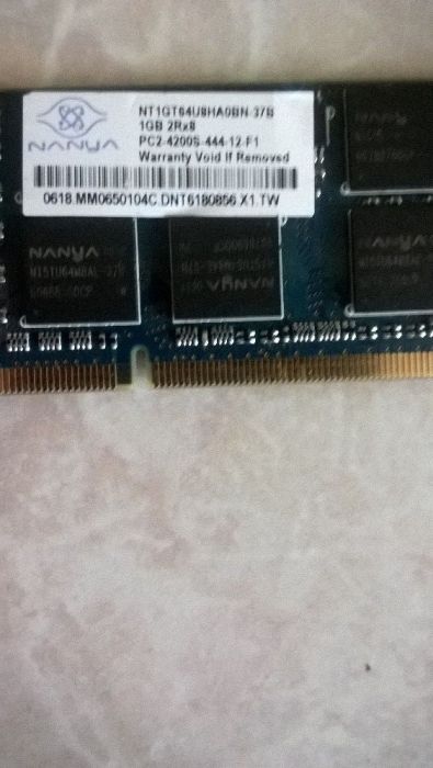 ram laptop 1gb DDr2