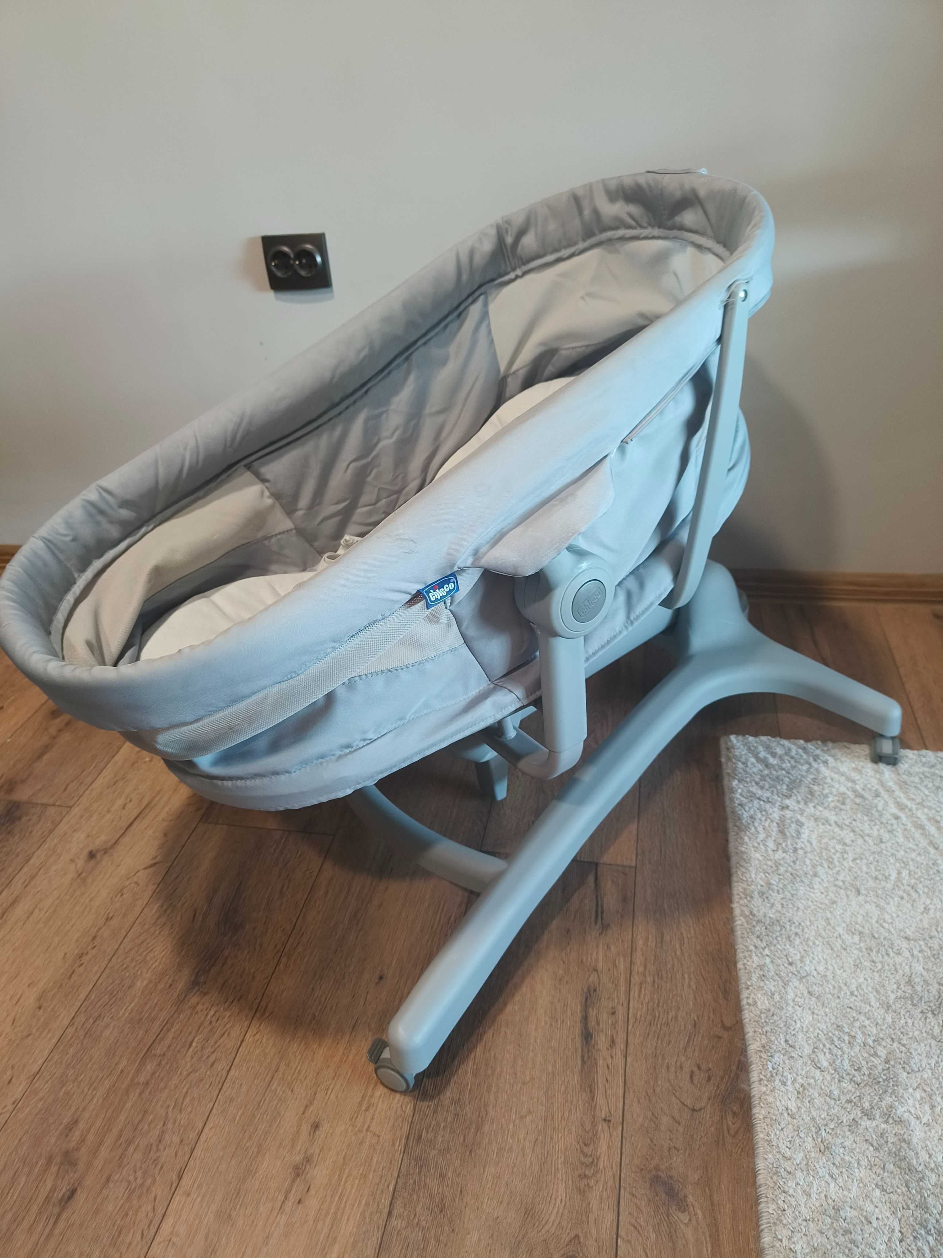 Мултифункционален шезлонг 4 в 1 Chicco - Baby Hug Air, Stone