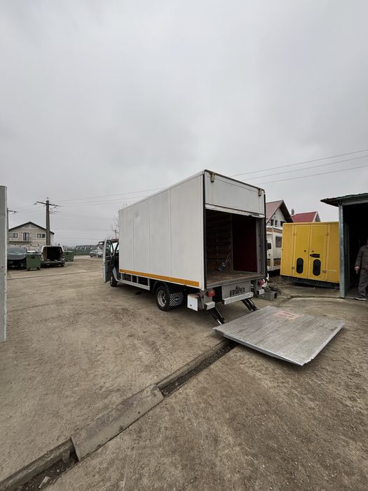 Cub container cu lift hidraulic si usa