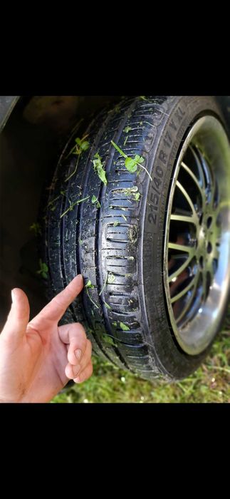 Jante DOTZ cu cauciucuri, 5x100, 215/40R17 Y