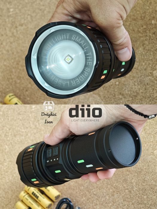 Lanterna M60 LASER TURBO - led M60 LASER pt.distanta < 1,4km] \ 4 acm