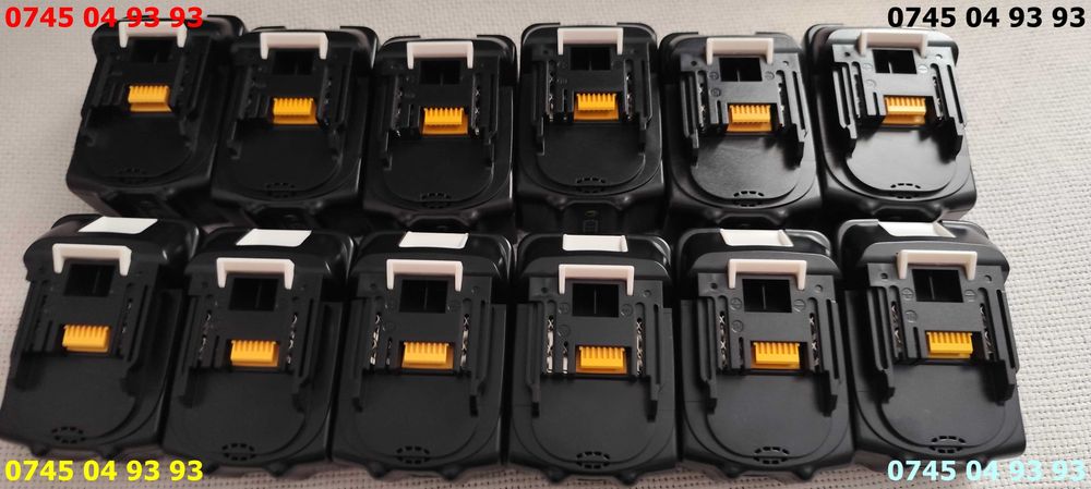 acumulator baterie pentru makita 18v 6A 6000mA cu sina  NOI cu proba