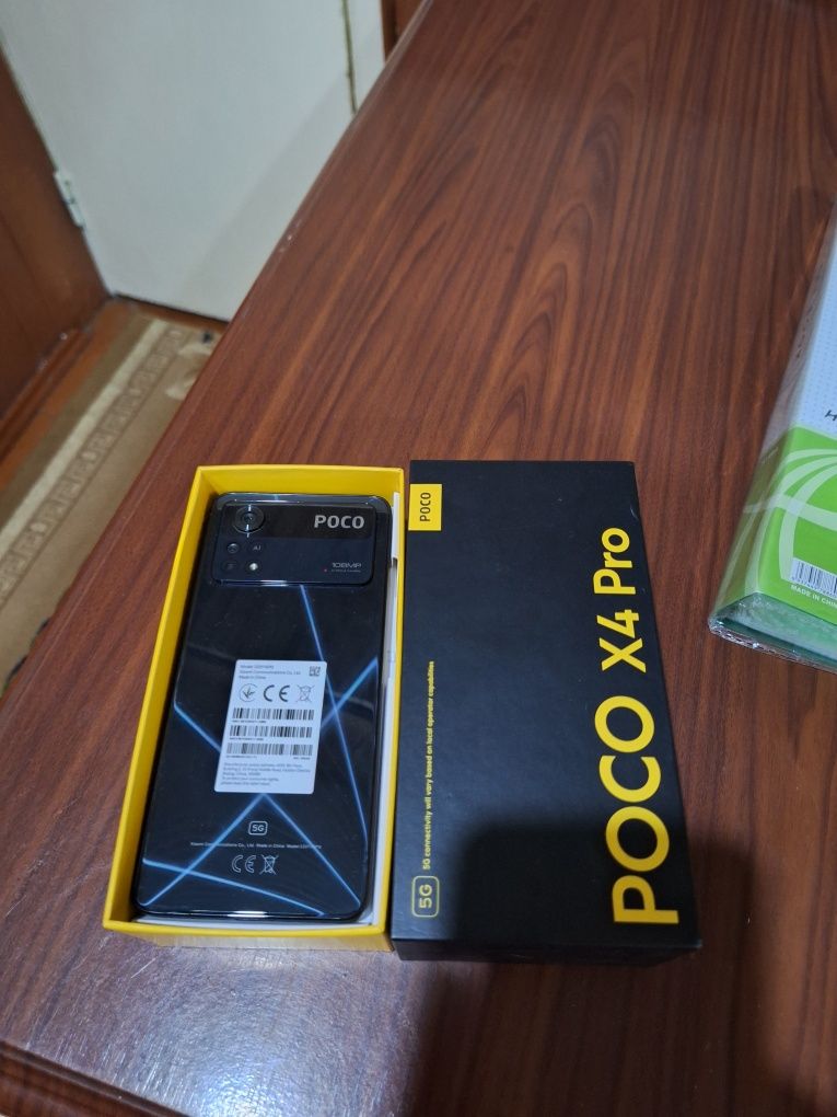 Продаю Poco X4 Pro 8+8/256GB 5G Black как новый