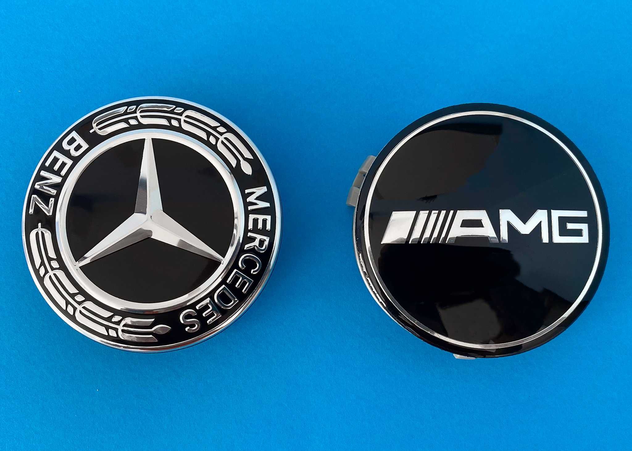 Капачки за джанти Mercedes 75мм AMG Мерцедес w211 w203 w220 w210 w204
