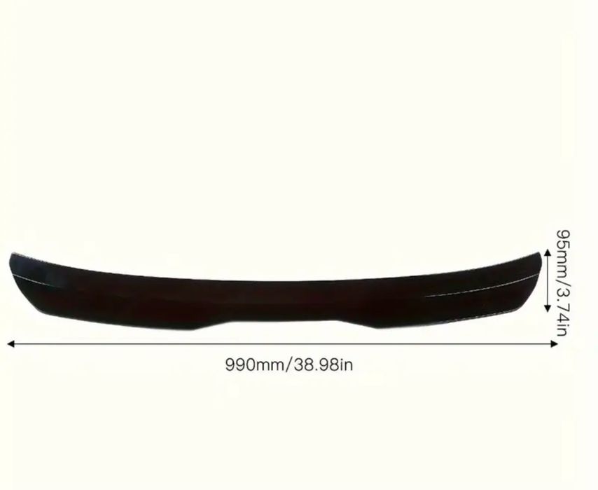 Bmw F30 spoiler gloss black