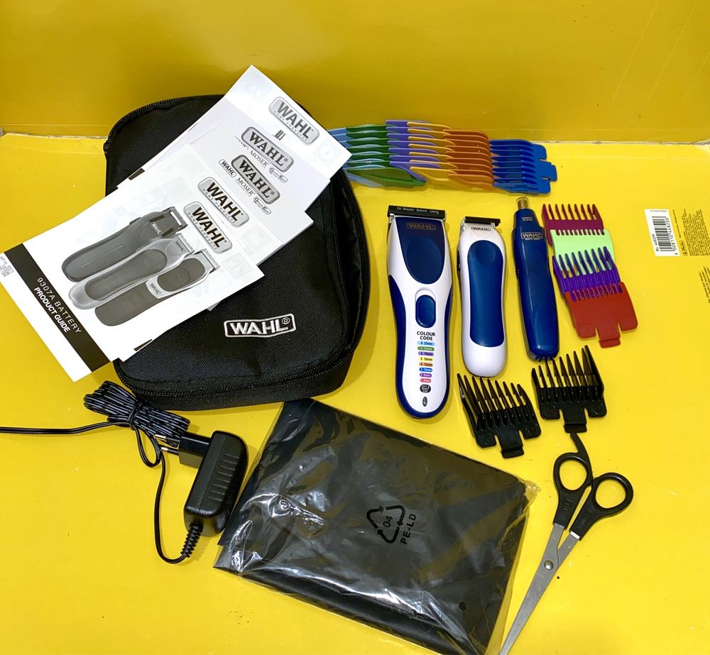 Комбиниран марков комплект  Wahl Color Pro - 3в1, коса,брада,тяло,нос