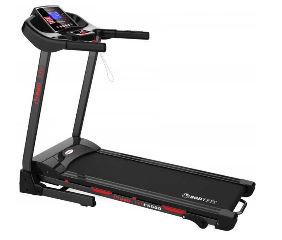 Banda de alergat electrica BodyFit F5000, motor 2.0 CP, 120 kg maximum
