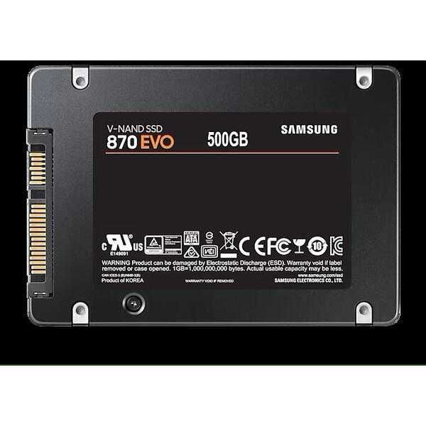 Solid State Drive (SSD) Samsung 870 EVO, 500GB, 2.5", SATA III - NOU!