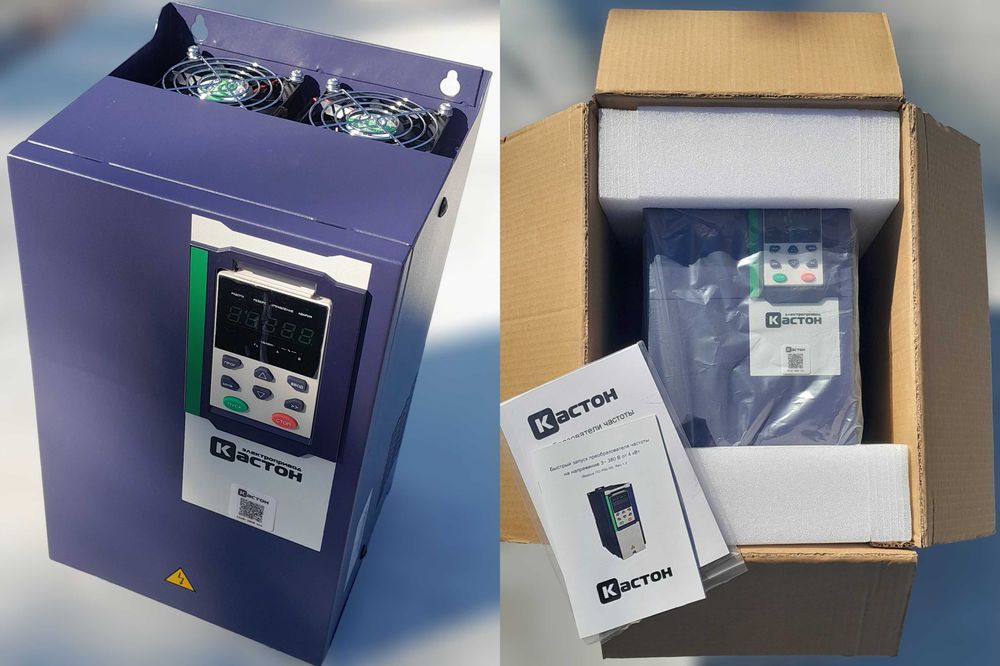 Преобразователи частоты 1,5 кВт, 7,5 кВт и 22 кВт