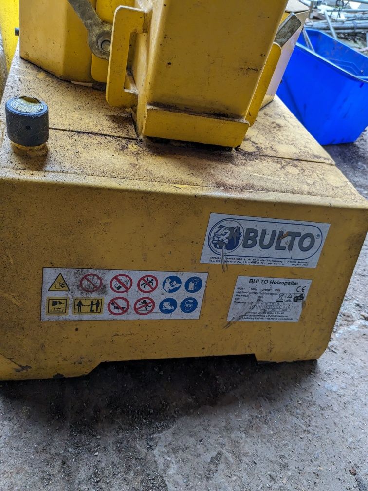 Spărgător de lemne electric, wood splitter buldo