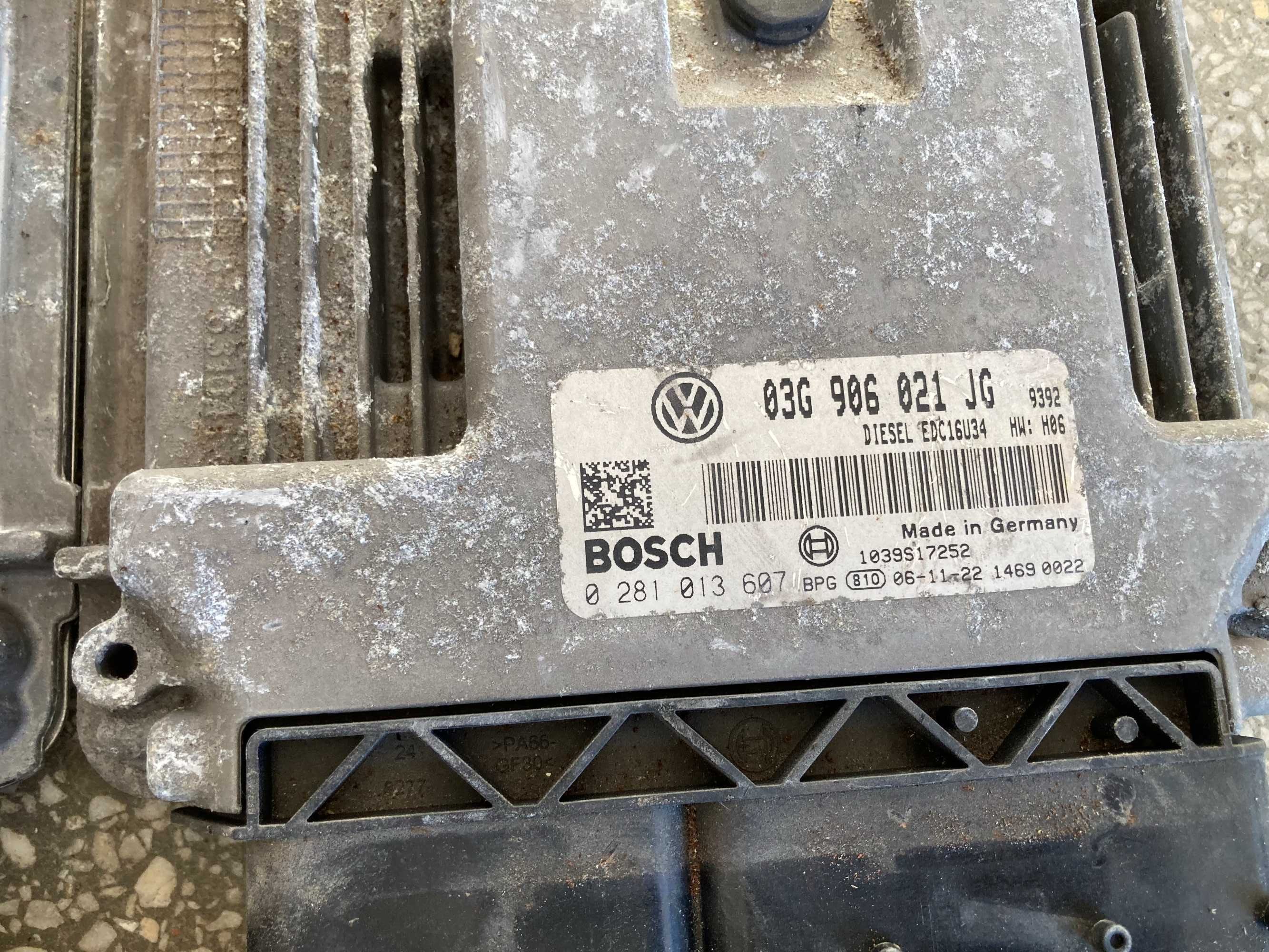 Компютър еку ecu електронен блок двигател Голф 5 2.0тди 8кл. 140кс BMM