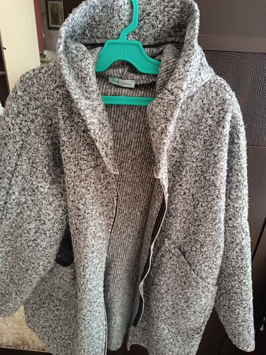 Дамско палто с цип