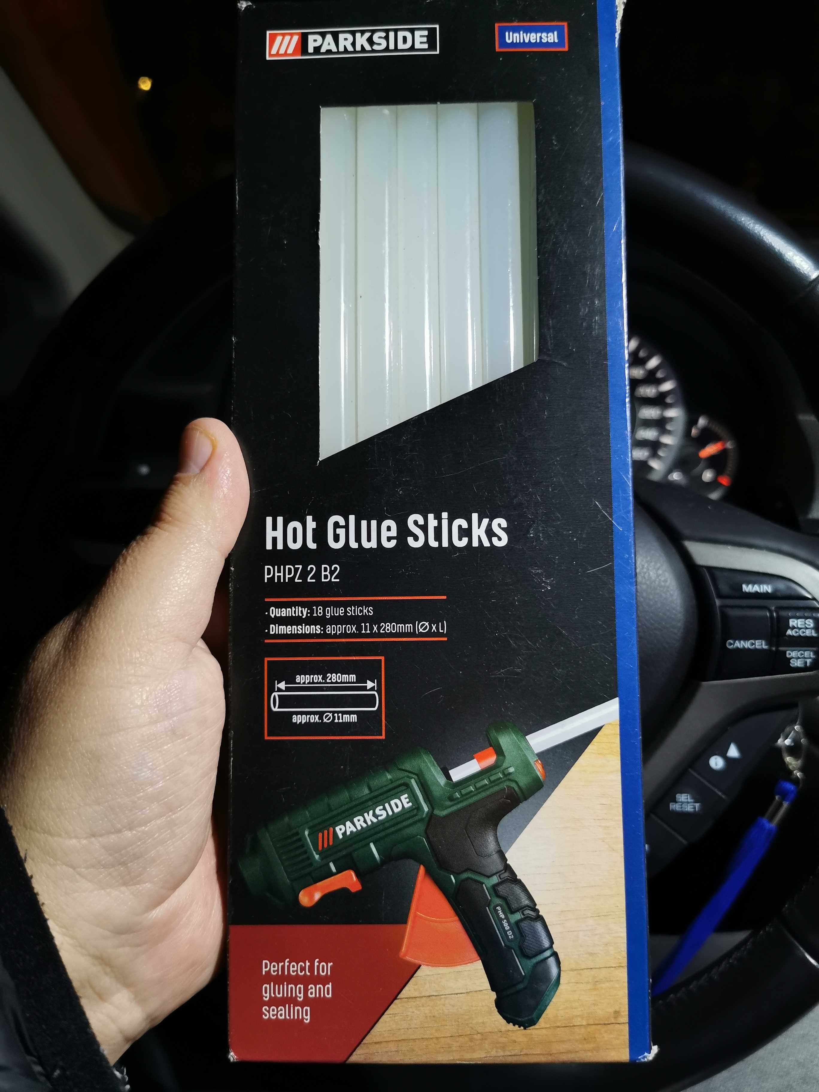 SUPER OFERTA Batoane de lipit hot glue stick PARKSIDE sigilate