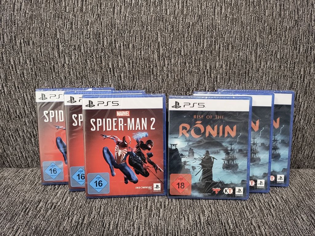 Rise of the Ronin, Spiderman 2 Playstation 5 PS5