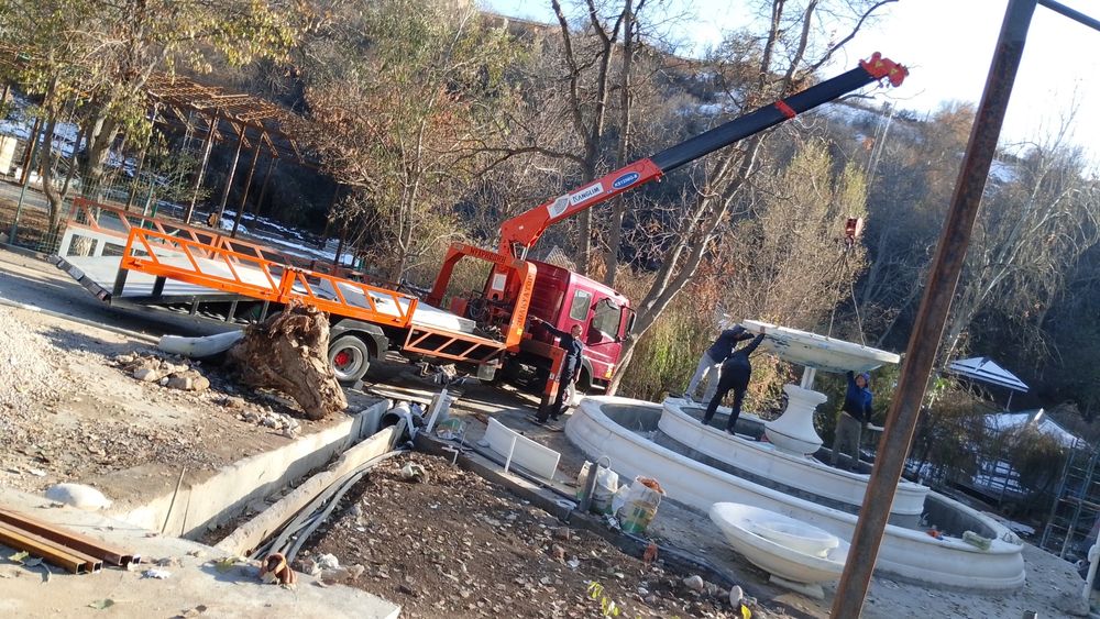 Manipulyator xizmati, Услуга Кран Манипулятор 4-Тонна стрела-13 и 24/7