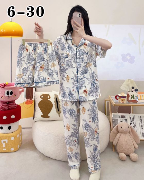 Пижамы женские двойки/тройки