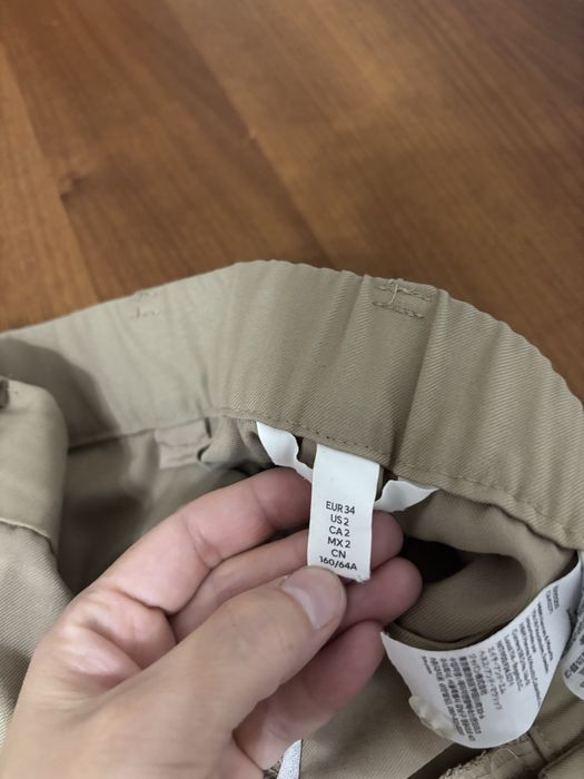 Брюки манго 100% лен и  h&m