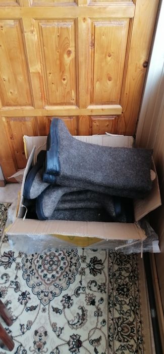 Валенки на резиновой подошве