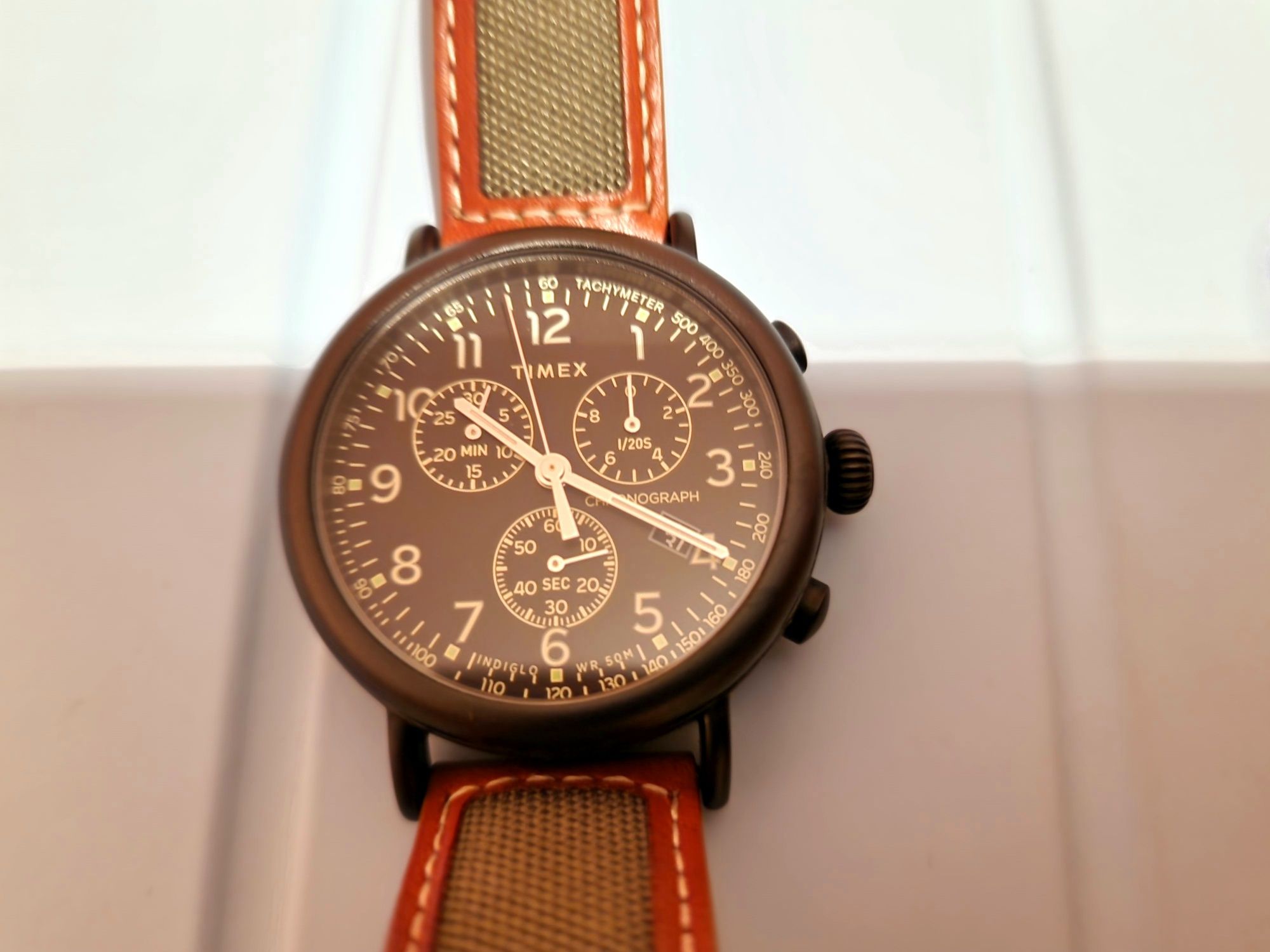 Timex Safari. Ceas superb, model deosebit. Original trademark !