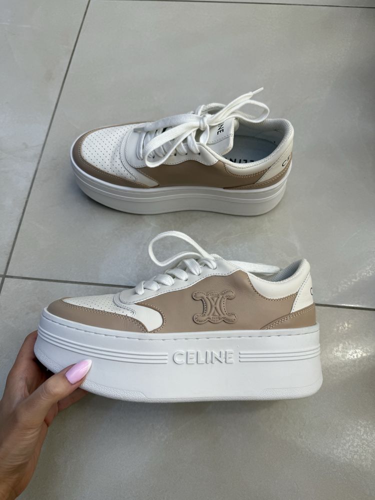 Налични дамски сникърски Celine 37 номер естествена кожа