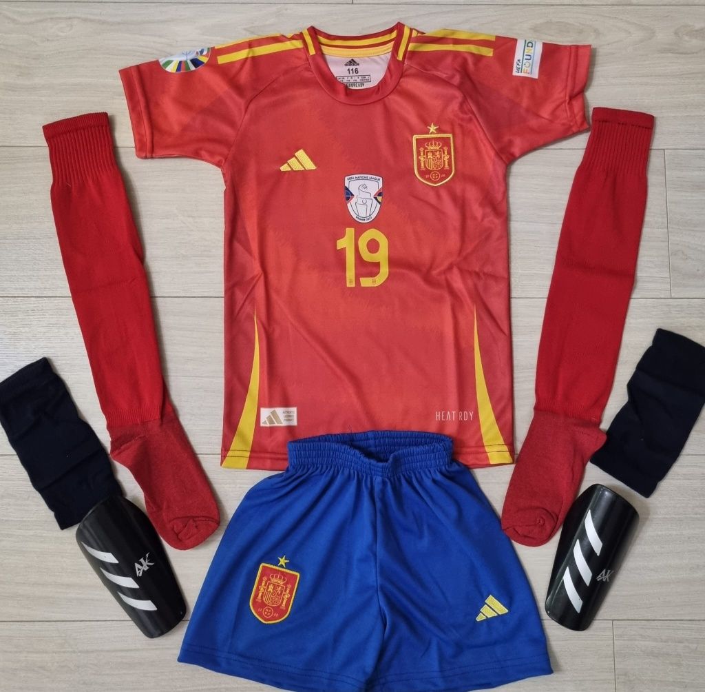 Echipamente fotbal copii L.Yamal,Barcelona și Spania