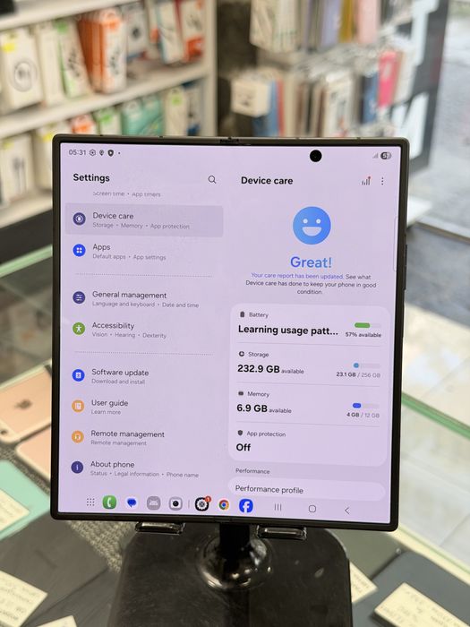 Samsung Z Fold 7 256GB 256GB Технополис Гаранция!