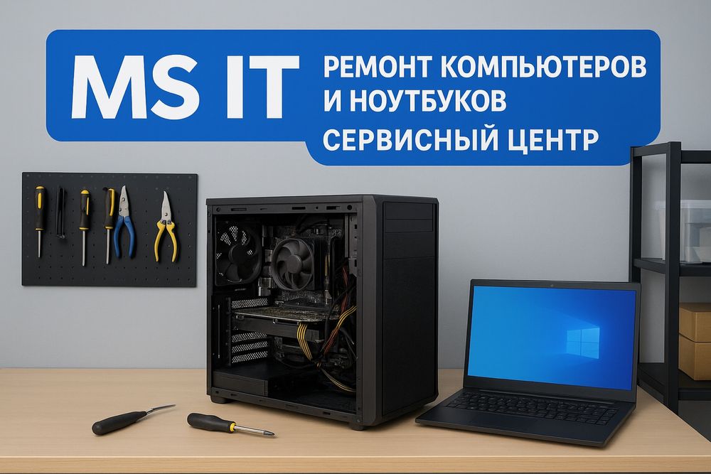 MS IT — ремонт компьютеров и ноутбуков в Атырау | Сервисный центр