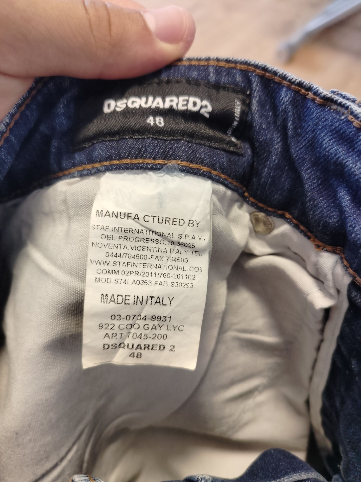 Pantaloni Disquared2