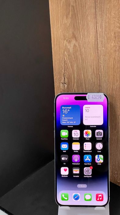 Garantie 24 luni Iphone 14 PRO MAX White 256GB baterie 85% CashBox