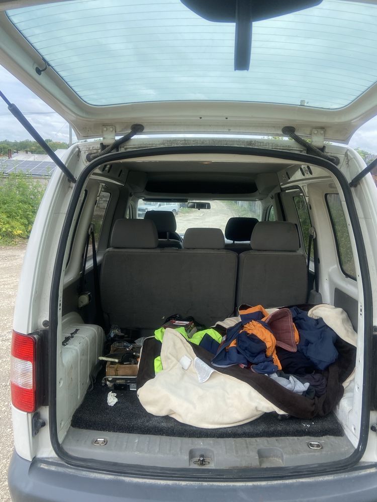 VW Caddy 2.0метан-Бензин