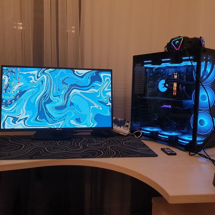 PC+Monitor  3060 12gb Ryzen 5 5600 32gb ram