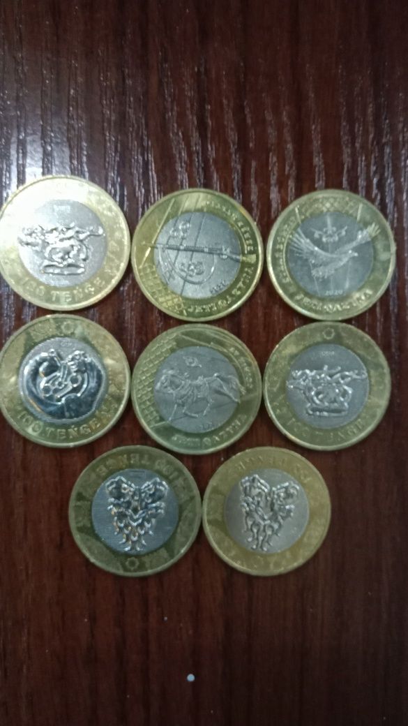 Монеты жети казына продам