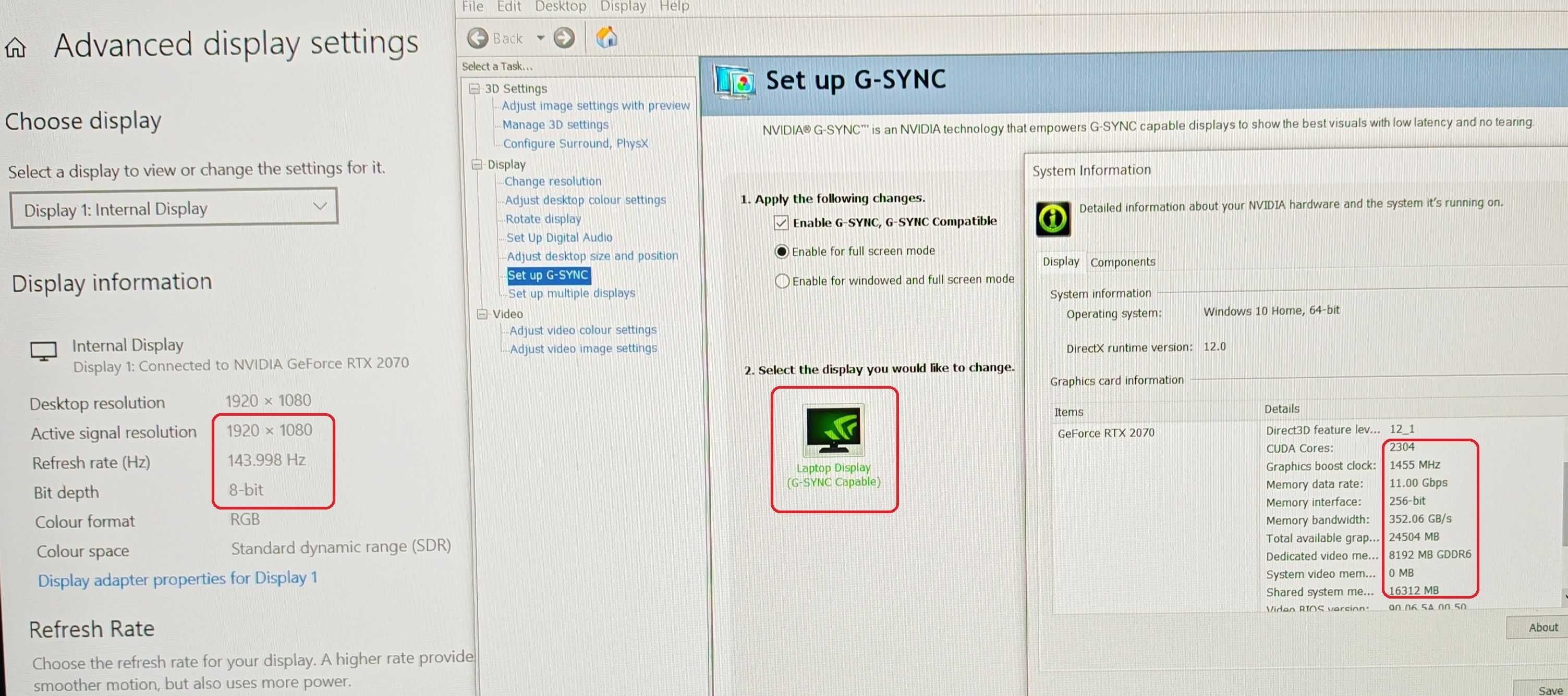 Clevo X170/Core i7-10700K/RTX 2070 8GB/17' 144Hz G-SYNC/16 RAM/512 SSD